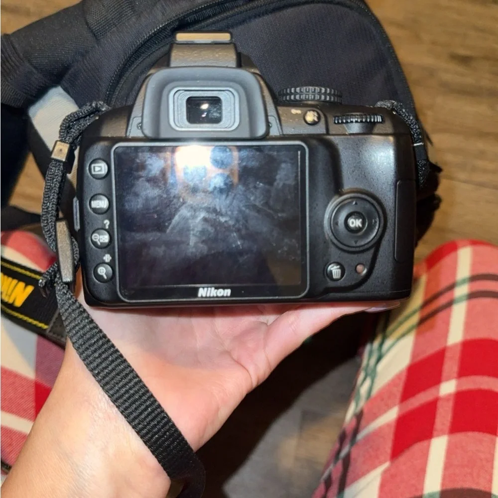 Nikon Black and Yellow Camera Bag